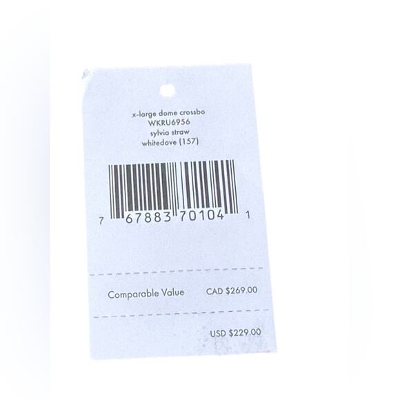 Kate Spade X-LargeDome Crosdbody
sylvia straw whitedove nwt - Picture 5 of 5